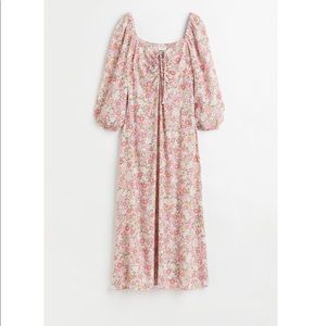 Colorful floral H&M dress